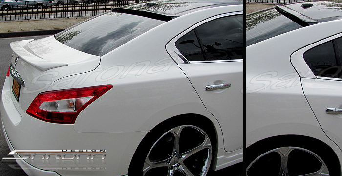 Custom Nissan Maxima Roof Wing  Sedan (2009 - 2015) - $275.00 (Manufacturer Sarona, Part #NS-022-RW)